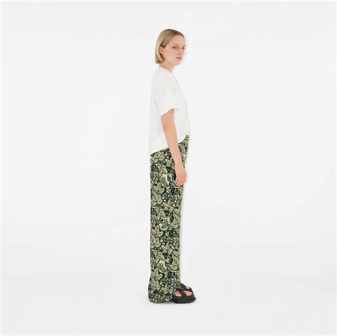 ladies burberry trousers|Burberry ivy nylon trousers.